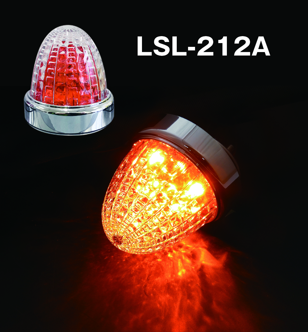 LSL-212A JB激光 LEDクリスタルHPマーカー2 クリアー／アンバー｜製品情報｜日本ボデーパーツ工業株式会社